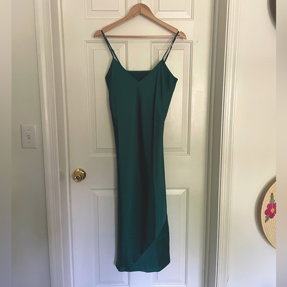 knix Dresses Papaya Slip Dress Emerald Tbp X Knix Poshmark